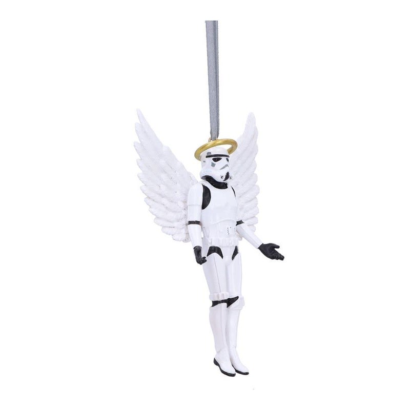 Nemesis Now Stormtrooper Angel Hanging Ornament 13cm, Resin, White - Image 5